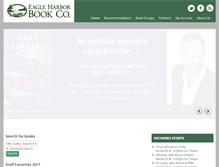 Tablet Screenshot of eagleharborbooks.com